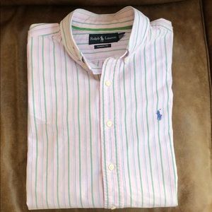 Men’s large long sleeve Oxford